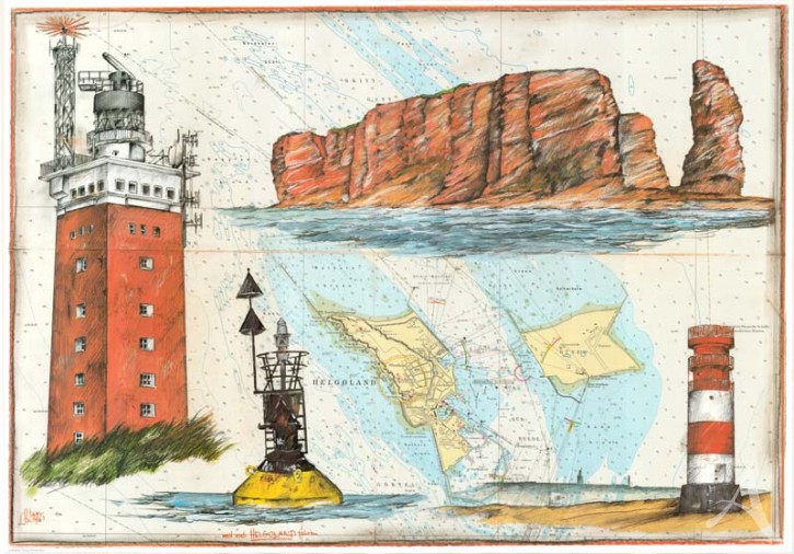 Kunstdruck "Helgoland"