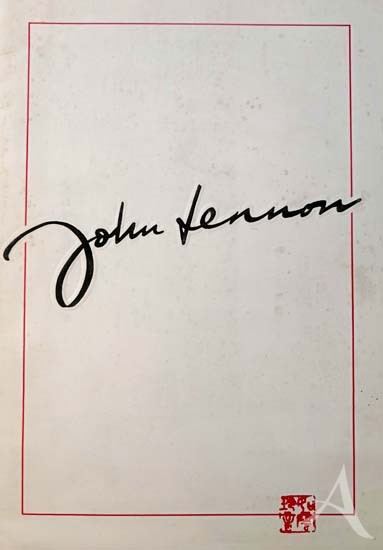 JOHN LENNON - "Imagine" - The First Exhibition - Ausstellungskatalog Liverpool 1990