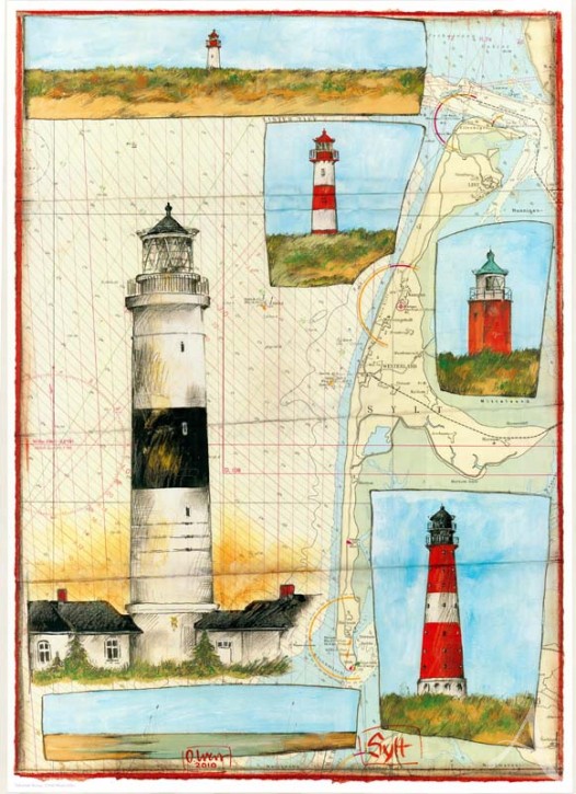 Kunstdruck "Sylt 2010"