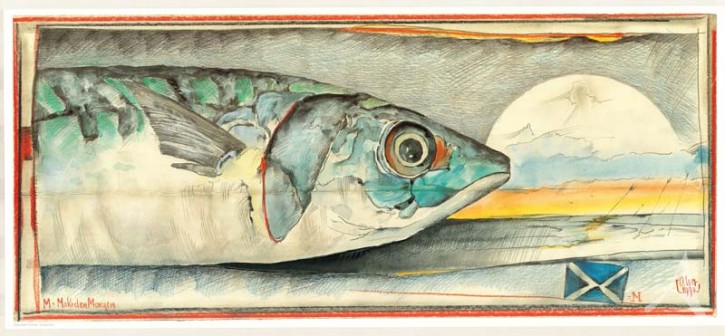 Kunstdruck "MakrelenMorgen"
