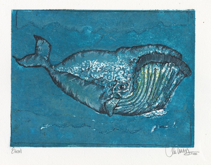 Original-COLLAGRAFIE - "Wal 3" (petrol-2026)