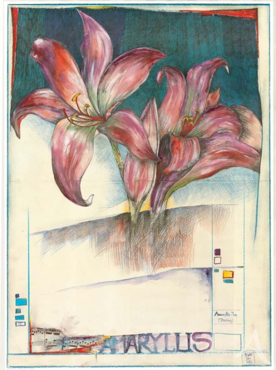 Kunstdruck "Amaryllis"