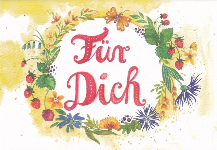 Doppelkarte "Für Dich"