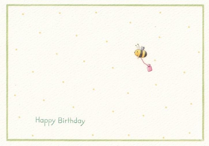 Doppelkarte "Happy Birthday"