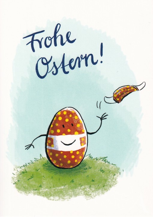 Postkarte "Frohe Ostern!"