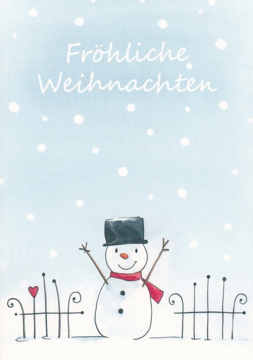 Postkarte "Fröhliche Weihnachten"