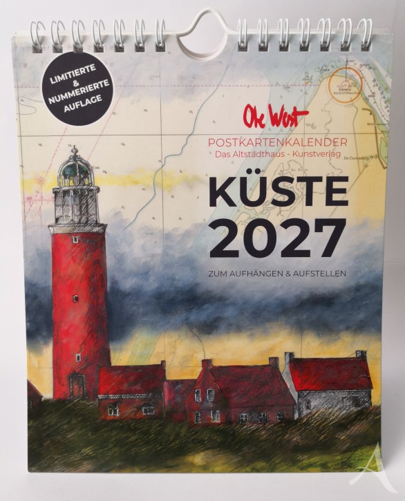 OLE WEST - Postkartenkalender für 2027 - LIMITIERT !! mit 13 Postkarten!