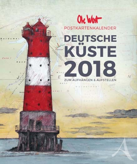 Der POSTKARTENKALENDER von OLE WEST für 2018