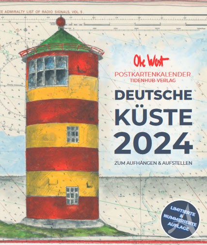 OLE WEST - Postkartenkalender für 2024 - LIMITIERT !! mit 13 Postkarten!