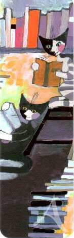 Rosina Wachtmeister "Lesekatzen"