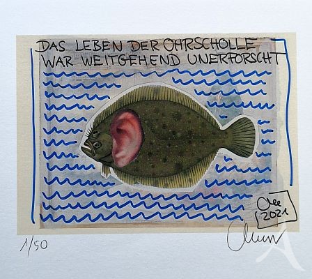 LETTERBOX-EDITION - Nr. 3 - Ohrscholle - signiert & limitiert