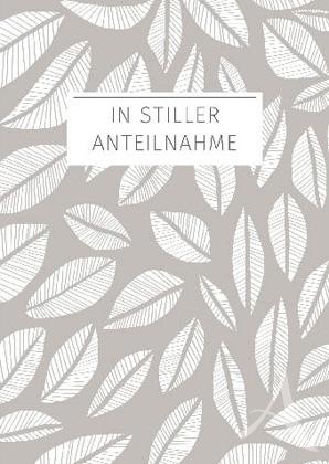 Trauerkarte "In stiller Anteilnahme" - NUR NOCH WENIGE EXEMPLARE!