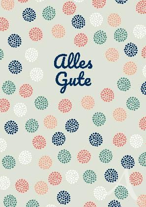 Postkarte "Alles Gute"