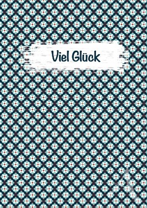 Postkarte "Viel Glück"