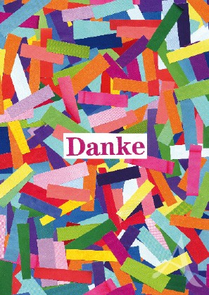 Postkarte "Danke"