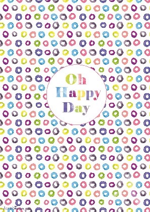 Postkarte "Oh Happy Day"