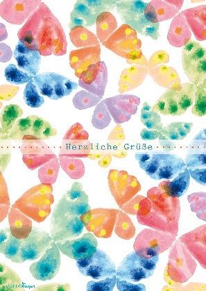 Postkarte "Herzliche Grüße"