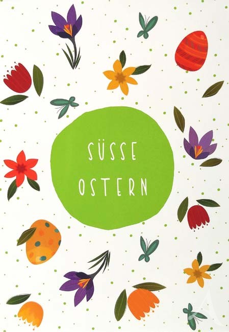 Postkarte "Süße Ostern"