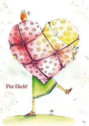 Postkarte "Für Dich!"