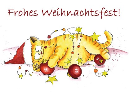 Postkarte "Frohes Weihnachtsfest!"