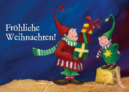 Postkarte "Fröhliche Weihnachten!"