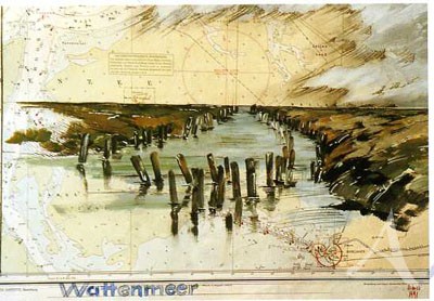 Postkarte "Wattenmeer"