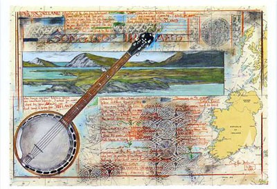 Postkarte "Song for Ireland"