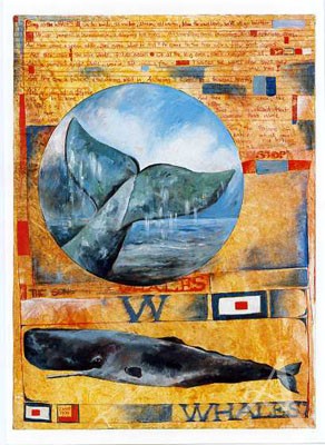 Postkarte "Song of the Whales"