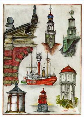 Postkarte "Emden"