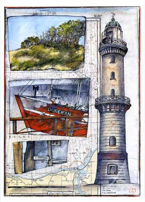 Postkarte "Warnemünde"