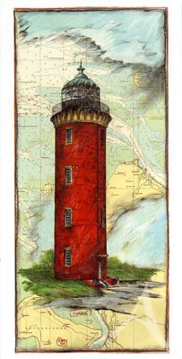 Postkarte, "Cuxhaven" , DIN lang