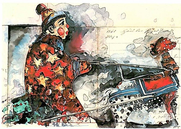 Postkarte "Hotte Hüh"