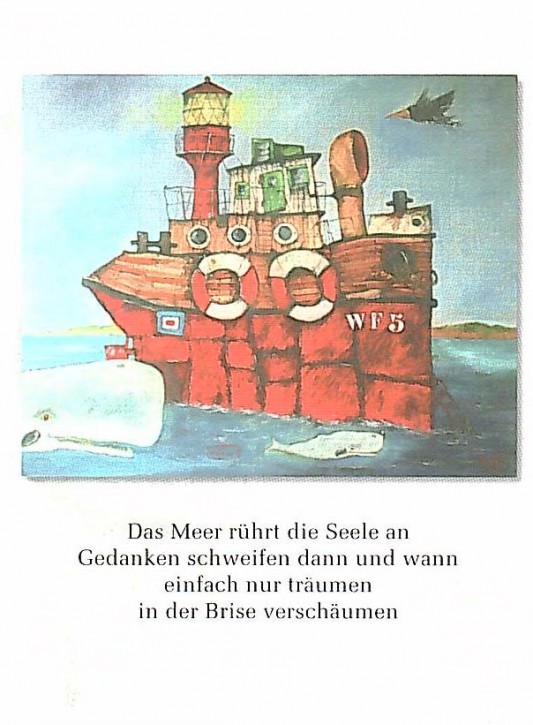 Postkarte "Das Meer"