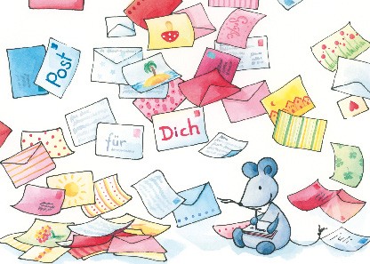 Postkarte "Post für Dich"