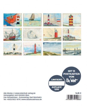 OLE WEST - Postkartenkalender für 2024 - LIMITIERT !! mit 13 Postkarten!