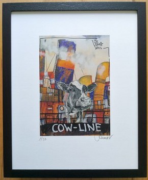 LETTERBOX-EDITION - Nr. 5 - Cow-Line - signiert & limitiert